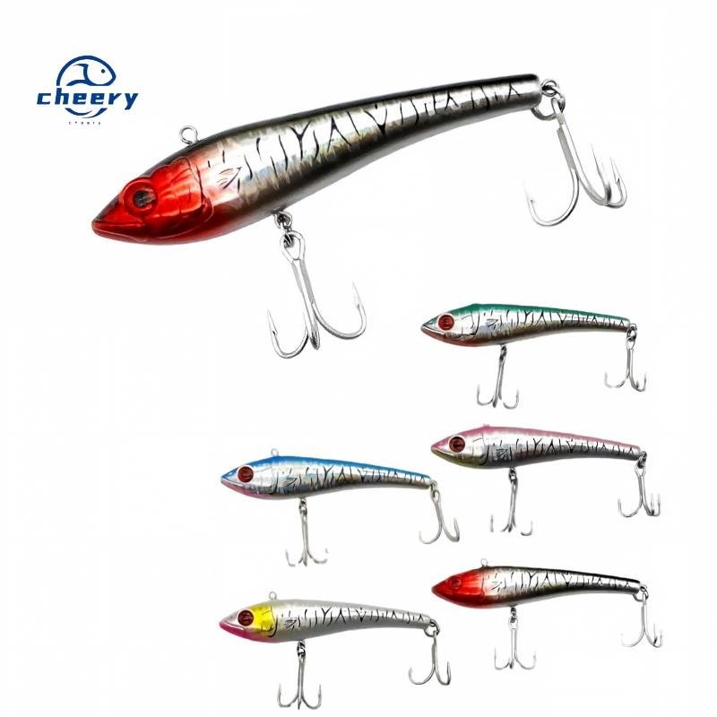 CHEERY Cross-Border Exclusive Stainless Steel VIB Long-Cast Sinking Artificial Hard Bait for Tuna & Mackerel 70g · Original source photograph · specifications to confirm