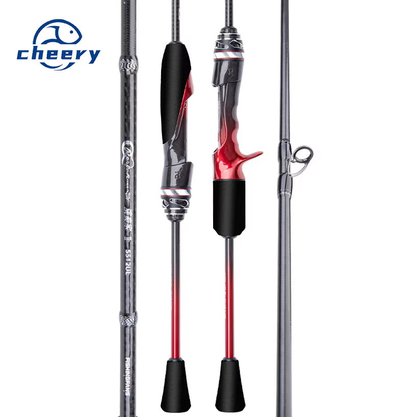 CHEERY Fishing Fan Player 2.0 Micro-object Lu Ya Pole Full Set 2 Sections Soft Tune Stream Fishing Rod Fuji SIC Top Ring Silicon · Original source photograph · specifications to confirm