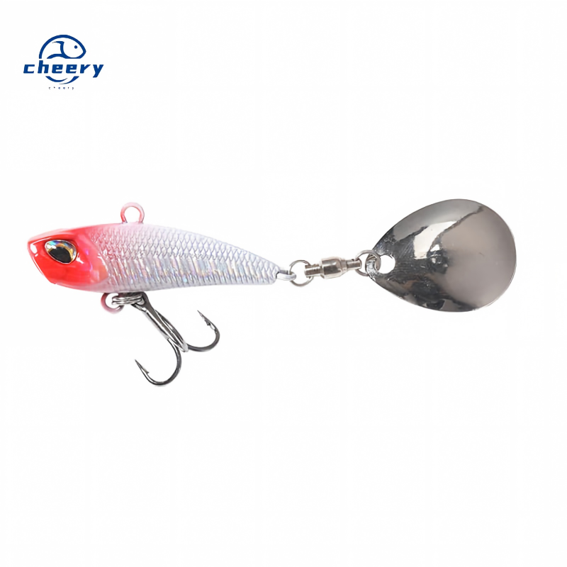 Cheery Rotating Sequins Metal Composite Artificial Hard Bait with Long-distance Casting Lure Hooks for All Swimming Layers Bass · Original source photograph · specifications to confirm