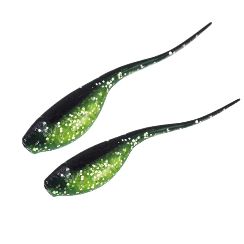 Cheery Mini Tadpole Bait 50mm 0.7G PVC Worm Bait with Needle Tail Small Artificial Soft Plastic Bait for River Fishing · Original source photograph · specifications to confirm