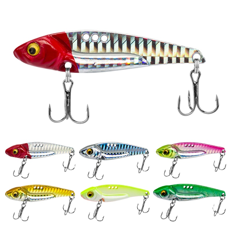 Lure Bait Metal Teaser VIB Long Casting Dragon Tooth Laser Vibrating Electroplated Live Bait Hooks Stock Realistic Fish · Original source photograph · specifications to confirm
