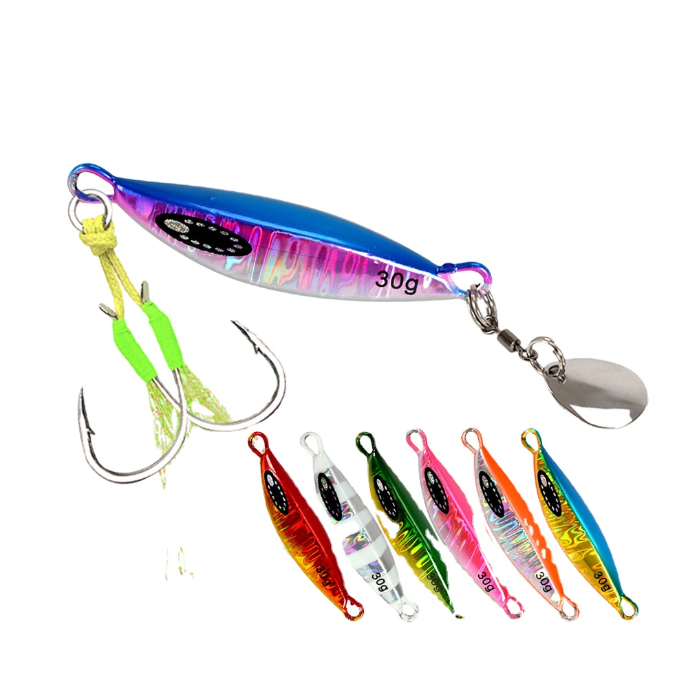 Cross-Border Xiaodoudou Artificial Hard Bait Lure Mini Metal Jig Long-Cast 20g-60g Sea Boat Freshwater Bass Snakehead Imitation · Original source photograph · specifications to confirm