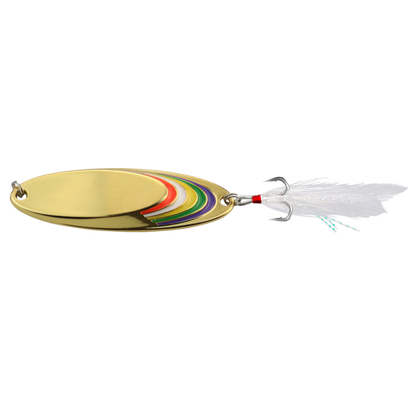 Lure Factory Direct Sale Zinc Alloy Artificial Hard Bait Slant Cut Sequins Lure Long Throw Freshwater Bass Bigmouth Yellow · Original source photograph · specifications to confirm