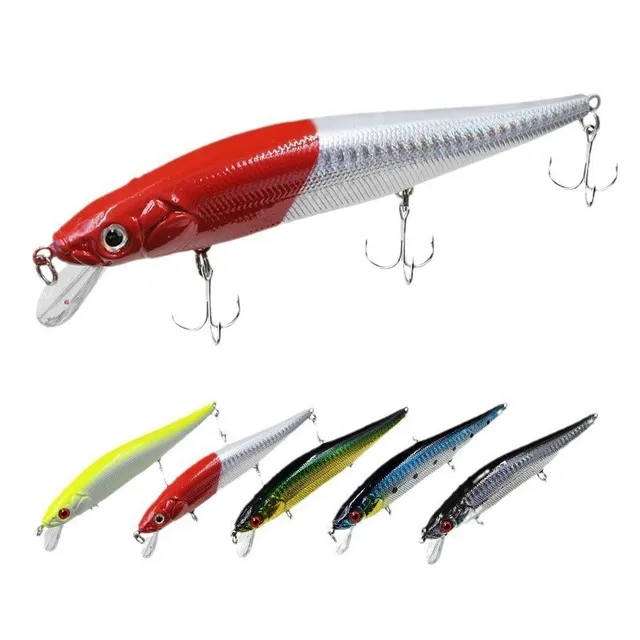 14cm 22g Stainless Steel Long-Throwing Sea Bass Killer Lure Large Minnow Artificial Hard Bait Ball Bearing for Cross-Border