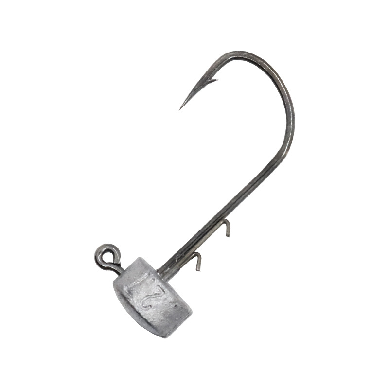 Ned Rig Jig Head Hook with Lead Sinker, Sharp Fishing Hook Outdoor Fishing Tackle for Topmouth Culter Bass · Original source photograph · specifications to confirm
