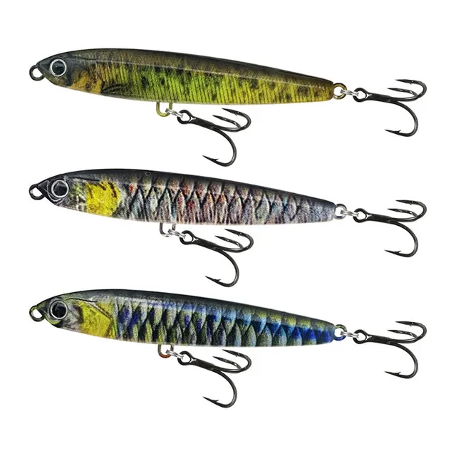 10g~24g High Quality ABS Material Pencil Lure Wholesale Seawater Sinking Lure for Zander for River Fishing