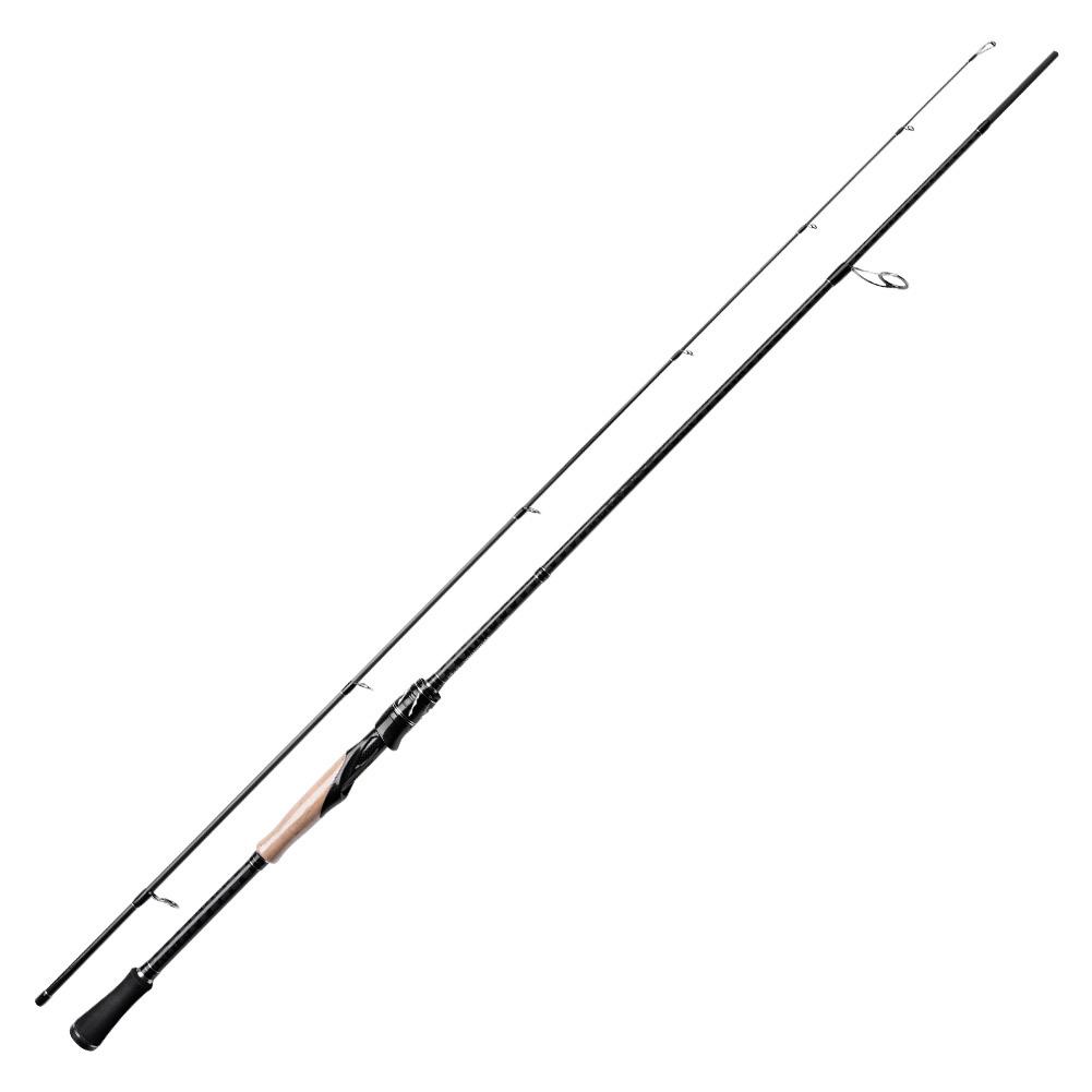 K7 Medium Hardness Straight Handle Carbon Fishing Rod-Lightweight Two-section for Spinning Casting Bass Mandarin Fish · Original source photograph · specifications to confirm