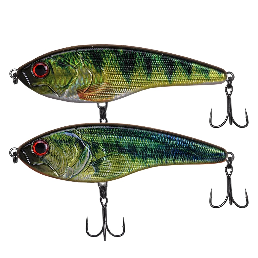 Fishing Tackle Stainless Steel Live Bait Slow-Sinking Jerk Bait 130mm 57g Freshwater Bionic Bait · Original source photograph · specifications to confirm