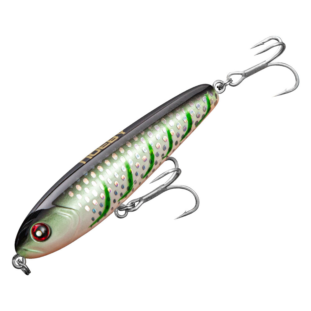 Factory Wholesale Stainless Steel 75mm 28g Surface Pencil Bass Lure Artificial Hard Bait · Original source photograph · specifications to confirm