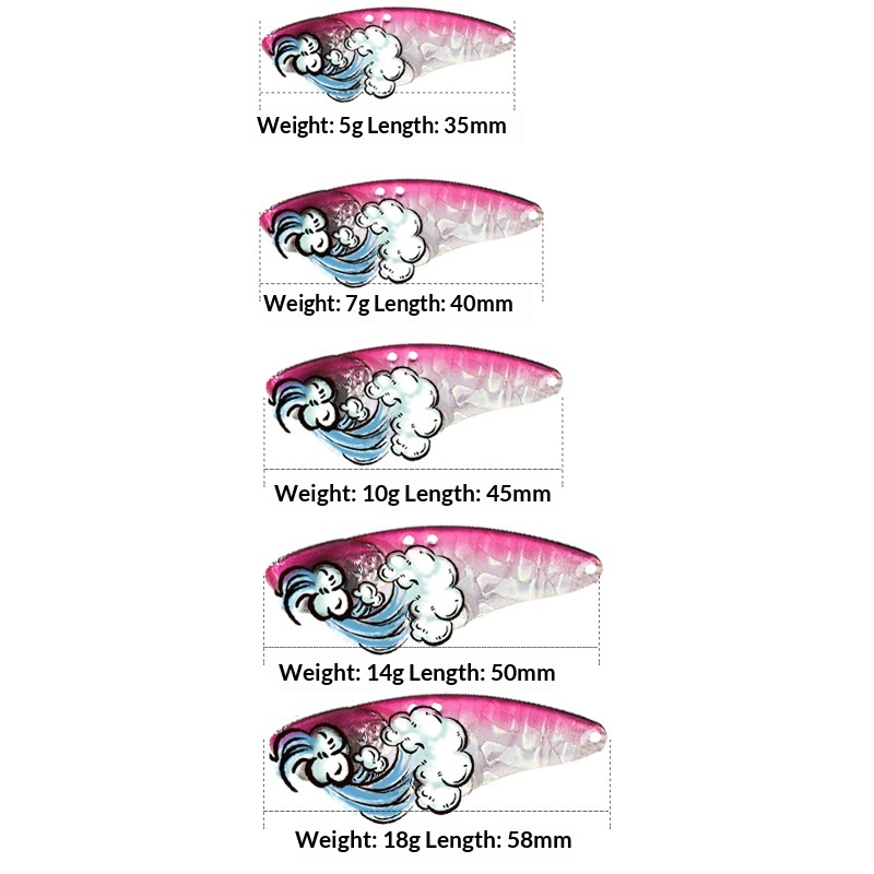 Lexin Ringtail Cobra Micro Metal Remote Vb Die Dragon Teeth VB Luya Bait Perch Mandarin Fish Artificial Hard Bait with Hooks · Original source photograph · specifications to confirm