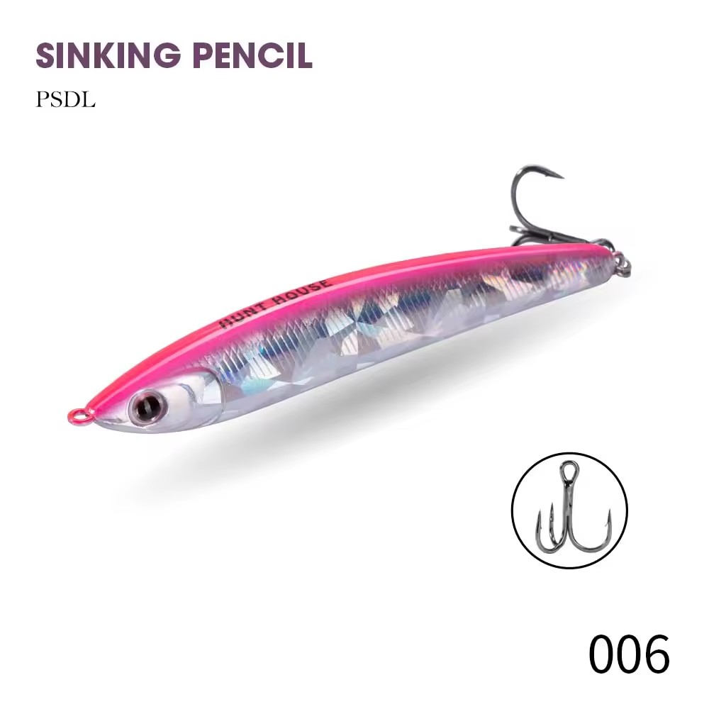 Sinking PVC Hard Bait for Bass and Pike-All-Depth Swimmer 33g Extra-Long-Cast Lure · Original source photograph · specifications to confirm