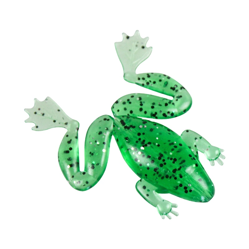 49 mm 3.5g PVC Pesca Soft Frog Fishing Tackle Artificial Silicone Frog Lure for River Swimming Bait Fishing · Original source photograph · specifications to confirm