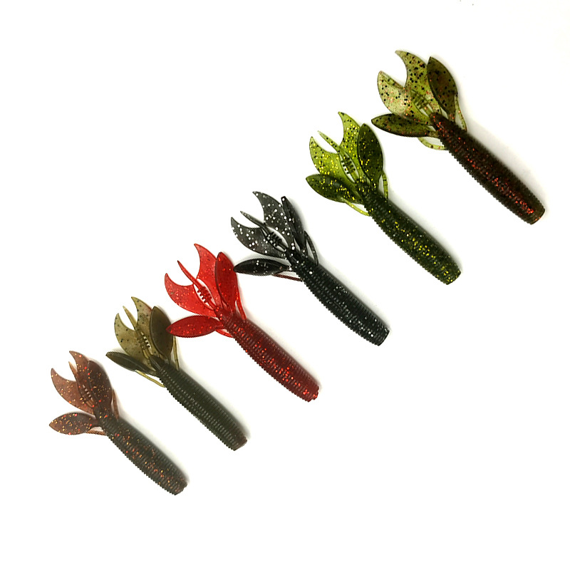 Factory  Artificial Freshwater Lure Shrimp Soft Bait for Sea Fishing Saltwater Fish 6/4 Pack · Original source photograph · specifications to confirm