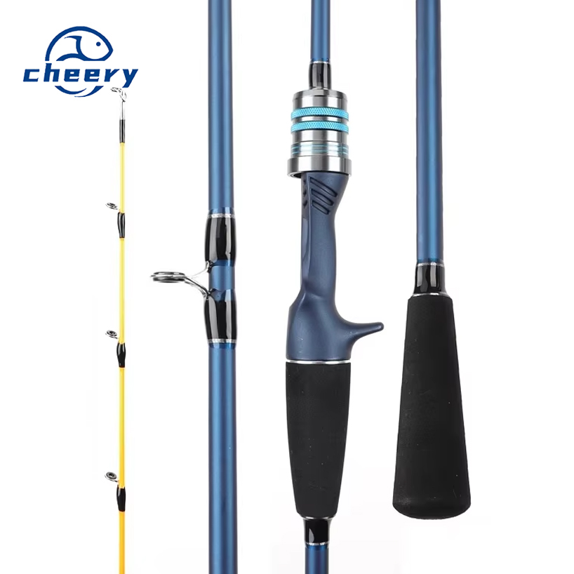 Light Carbon Jigging Squid Toothfish Octopus Sea Fishing Rod with Eight Pods Offshore Boat Use · Original source photograph · specifications to confirm