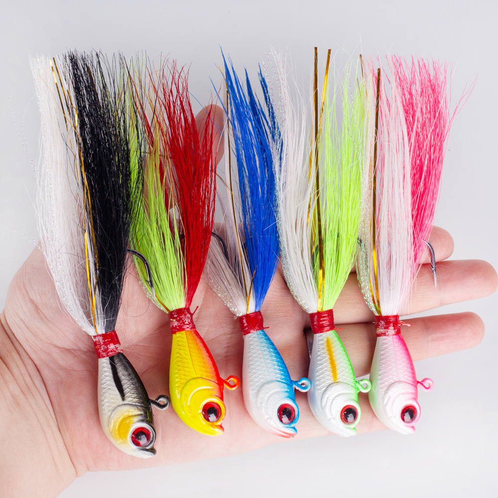 Stainless Steel Live Bait Small Fish Hook 14g-56g Long Casting Sinking Bionic Bait · Original source photograph · specifications to confirm