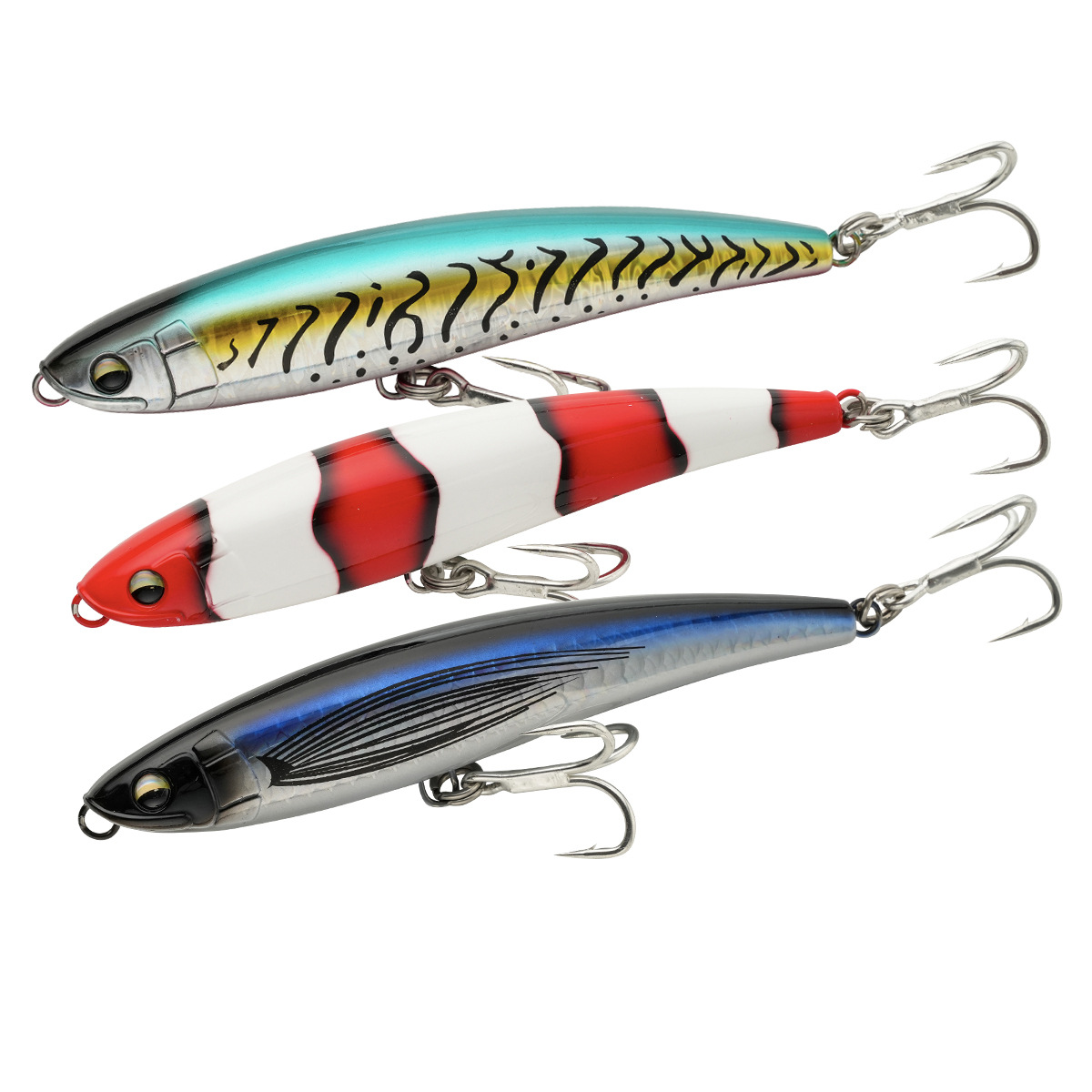 Cheery Stickbait Fishing Lure 160mm 66g Floating Wobble Pencil Reinforced Artificial Hard Bait Sea Tuna GT Fishing Lures · Original source photograph · specifications to confirm