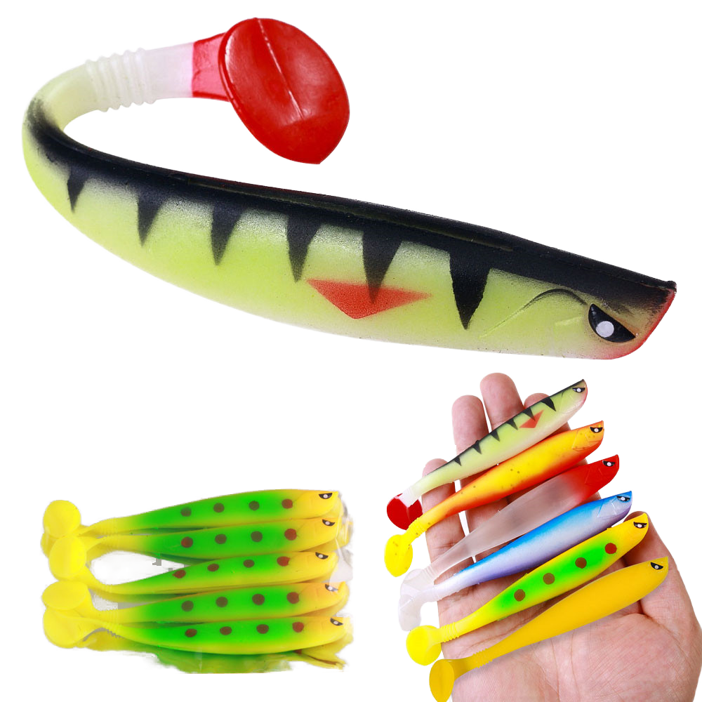 5pcs/bag Wholesale 11CM-8.3G for Artificial Soft Bait Silicone Soft Fish Lure Without Hooks for Freshwater & Saltwater Use · Original source photograph · specifications to confirm