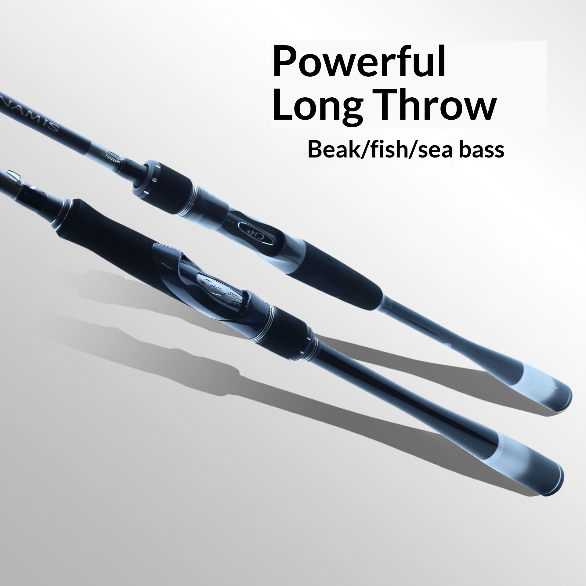 Long-Throw Ultra-Long-Throw Fast-Action Bass Lure Rod Sea Bass Rod 2.58m Rivers & Streams Weihai In-Stock Wholesale · Original source photograph · specifications to confirm