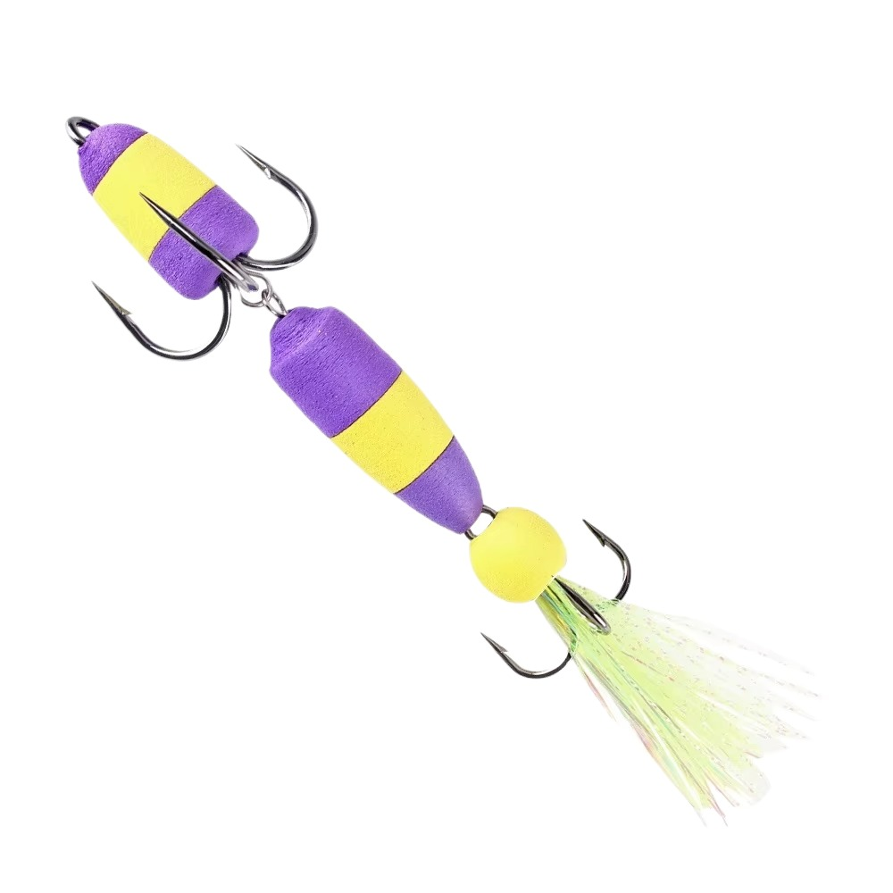 Cheery Fish King Silicone Fishing Tackle Set Soft Bass Bait Swingler with Little Pop Float for River Fishing · Original source photograph · specifications to confirm