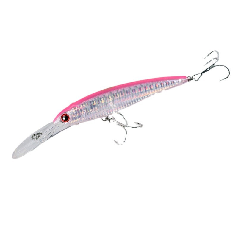 For ABS Sea Boat Hard Bait Fake Long Tongue Plate Trolling Mino Luya for Saltwater Fish 52gGT · Original source photograph · specifications to confirm
